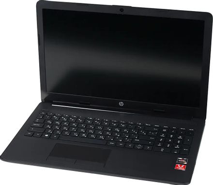 Ноутбук HP 15-db0369ur 15.6", SVA, 2.5ГГц, 2-ядерный, 4ГБ DDR4, 500ГБ,  черный [4xc31ea]