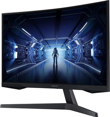 27" Монитор Samsung Odyssey G5 C27G55TQWI, 2560x1440, VA, 144Гц, 1хHDMI ...