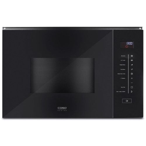 Встраиваемая микроволновая печь CASO Selection E 25 MGS, 25л, 900Вт, черный [7320]