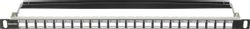 Патч-панель наборная Hyperline (PPBLHD-19-24S-SH-RM) 19" 0.5U 24x