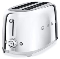 Тостер SMEG TSF02SSEU,  хром