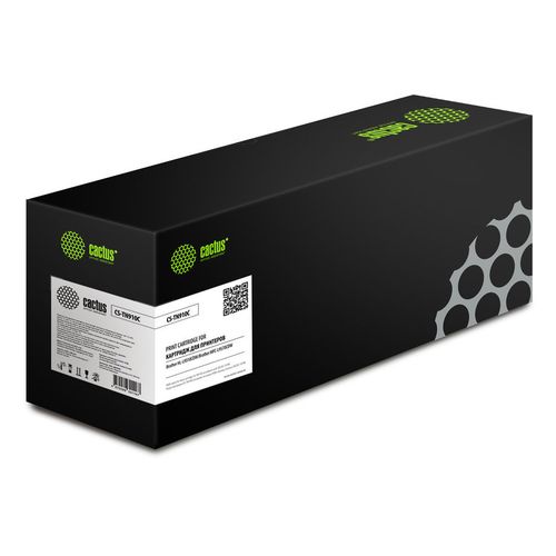 Картридж Cactus CS-TN910C, TN-910C, голубой / CS-TN910C