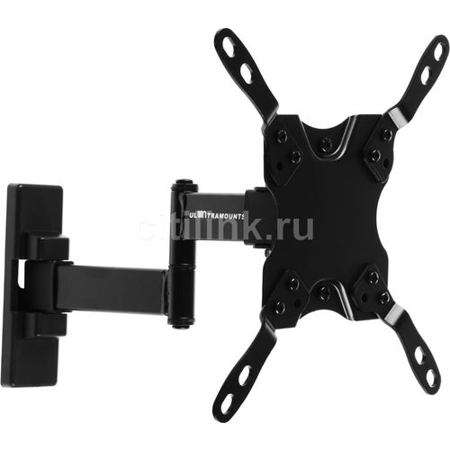 Кронштейн для телевизора ULTRAMOUNTS UM866B, 15-42″, настенный, поворот и наклон, черный