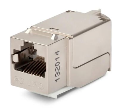 Модуль Hyperline (KJNE-8P8C-C5E-90-SH-F-WH) информ. KeystoneRJ45 кат.5E ...