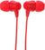 Изображение товара Наушники JBL C50HI, 3.5 мм, внутриканальные, красный [jblc50hired]