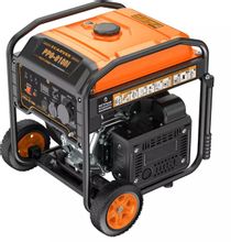 Изображение товара Бензиновый генератор CARVER PPG -8100I, 220 В, 6.5кВт, на колёсах [01.020.00059]