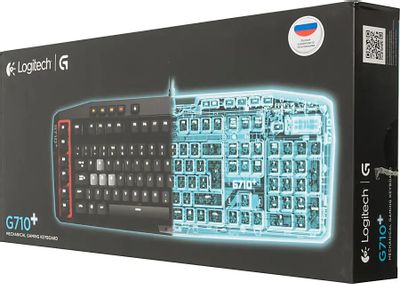 Отзывы на Клавиатура Logitech G710+, USB, c подставкой для запястий ...