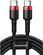 Изображение товара Кабель BASEUS Cafule,  USB Type-C (m) -  USB Type-C (m),  2м,  черный / красный