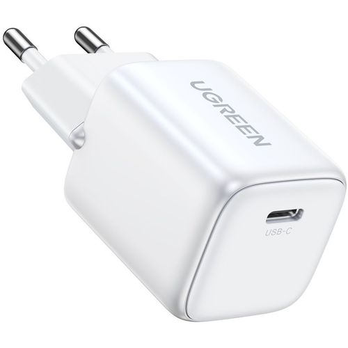 Сетевое зарядное устройство UGREEN CD319, USB-C, 30Вт, 3A, белый [15326]