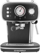 Кофеварка MAUNFELD MF-736BK, рожковая, черный [ка-00015369] – купить в ...