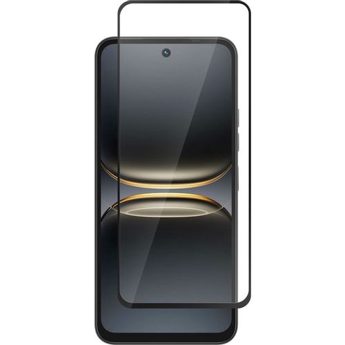 Защитное стекло для экрана BORASCO для Tecno Spark 40 антиблик, 163х75 мм, 2.5D, 1 шт, черный [75482]