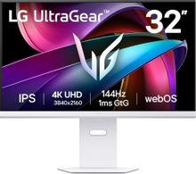 Изображение товара Монитор LG UltraGear 32G810SA-W 3840x2160 IPS 144Гц 2xHDMI регулируемый черный