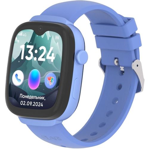 Смарт-часы ELARI KidGram Watch 4G, 1.92", с SIM, синий