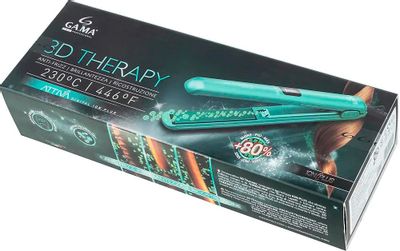 Выпрямитель для волос GA.MA Attiva Digital 3D Ion Plus, зеленый [gi0734] –  купить в Ситилинк
