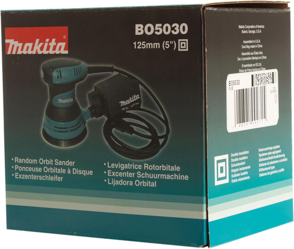 Характеристики Эксцентриковая шлифмашина Makita BO5030 (755709) смотреть в  СИТИЛИНК