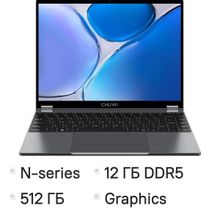 Изображение товара Ноутбук CHUWI Freebook 13.5 IPS 2K 12ГБ SSD Windows 11 трансформер серый