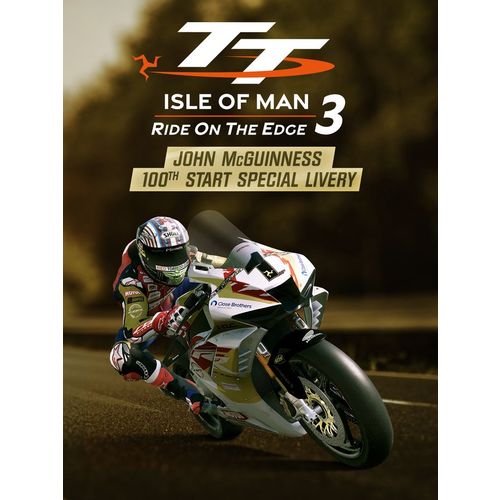 Дополнение к игре NACON TT Isle Of Man 3 — John McGuinness 100th Start Liv, для ПК, регион: Россия,СНГ, RUS (интерфейс и…