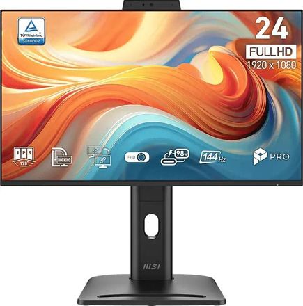 23.8" Монитор MSI Pro MP245PDG E14,  1920x1080,  IPS,  144Гц,  1хHDMI,  1хDP,  черный [9s6-3pf39m-005]