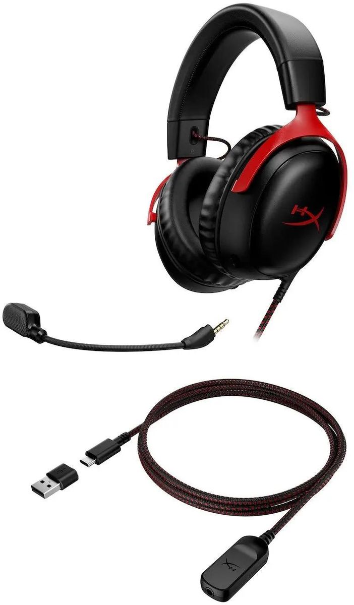 HyperX Cloud III Black Red
