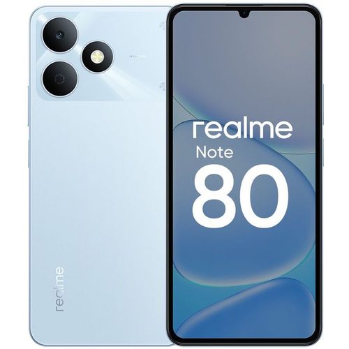 6.74" Смартфон REALME Note 80 4/128Gb, IPS, 90Гц, 6300мAч, голубой