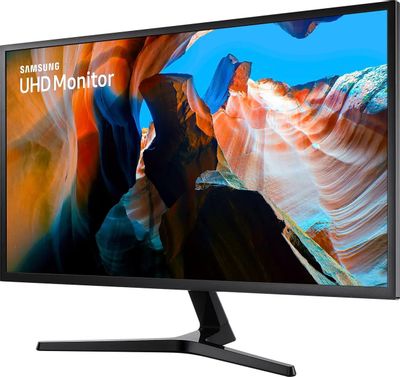 31.5" Монитор Samsung U32J590UQI, 3840x2160, VA, 2хHDMI, 1хDP, темно ...