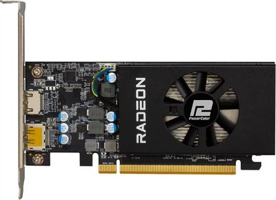 Отзывы на Видеокарта PowerColor AMD Radeon RX 6400 AXRX 6400 LP 4GBD6 ...