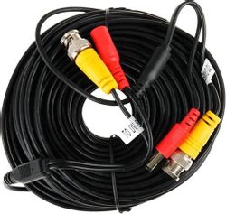 Кабель BNC+DC TANTOS TS CCTV, черный