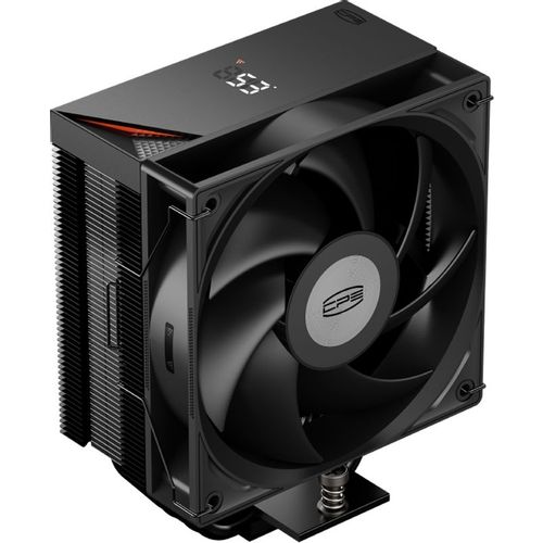 Устройство охлаждения (кулер) PCCOOLER RT500 Digital, LCD, 4-pin, 120мм, черный, retail [rt500-bknwyl-gl]