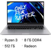 Изображение товара Ноутбук MAIBENBEN M553 15.6 IPS AMD Ryzen 3 8ГБ SSD Linux серебристый
