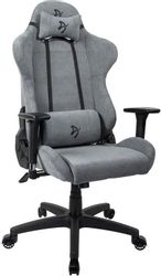 Кресло игровое AROZZI Torretta Soft Fabric, ткань, до 100кг, серый