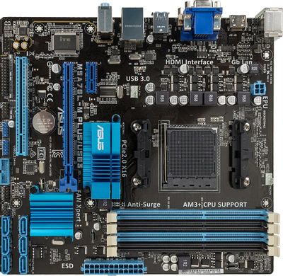 ASUS M5A78L M PLUS USB3 SocketAM3 AMD 760G mATX Ret 392675