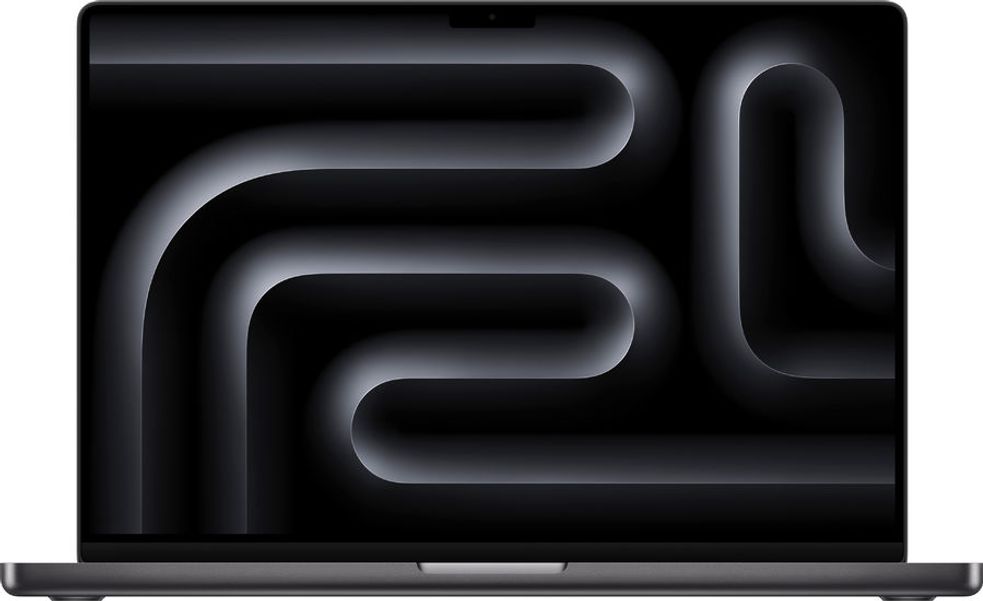 Ноутбук Apple MacBook Pro 16 M3 Pro A2991 16.2", 2023, Retina XDR, Apple M3 Pro 12 core 4ГГц, 12-ядерный, 36ГБ 512ГБ SSD,  macOS, черный космос [mrw23ll/a]