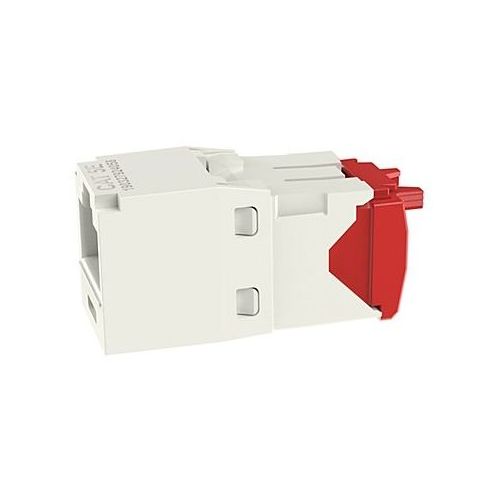 Модуль Panduit (CJ5E88TGIW) информ. Mini-Com RJ45 кат.5E UTP бел.