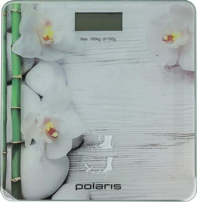 Напольные весы Polaris PWS 1863DG, до 180кг, цвет: рисунок