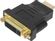 Изображение товара Переходник NingBo HDMI (m) -  DVI-D (f),  черный [cab nin hdmi(m)/dvi-d(f)]