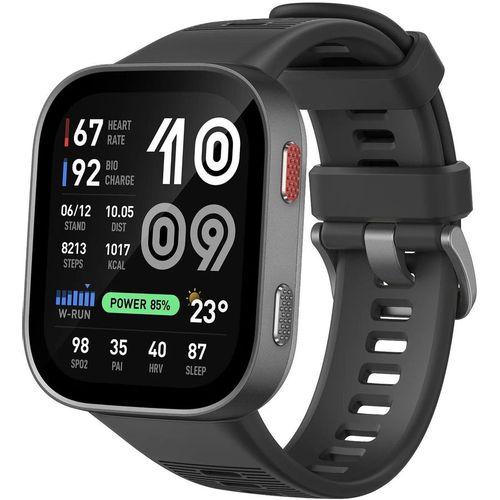 Смарт-часы AMAZFIT BIP Max A2568, 2.07", черный/серый
