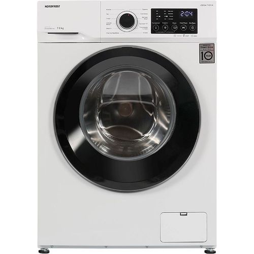 Стиральная машина NORDFROST i-DDQ4 7120 W, с фронтальной загрузкой, 7кг, 1200об/мин, инверторная