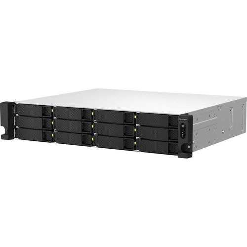 Сетевое хранилище NAS Qnap TS-1264U-RP-8G, 12-bay, стоечный, Celeron, N5095