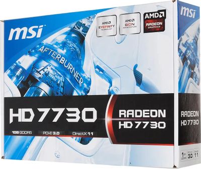 MSI AMD Radeon HD 7730 1ГБ GDDR5, Ret [r7730-1gd5] – купить в