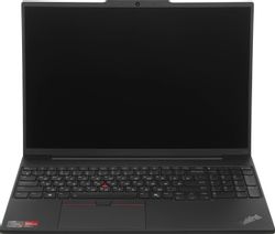 Изображение товара Ноутбук Lenovo ThinkPad E16 G2, 16", 2025, IPS, AMD Ryzen 7 7735HS 3.2ГГц, 8-ядерный, 16ГБ DDR5, 512ГБ SSD,  AMD Radeon  680M, без операционной системы,  черный [21m5s09e00]