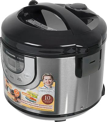 Обзор Товара Мультиварка Panasonic SR-TMJ181B, 670Вт, Серебристый.