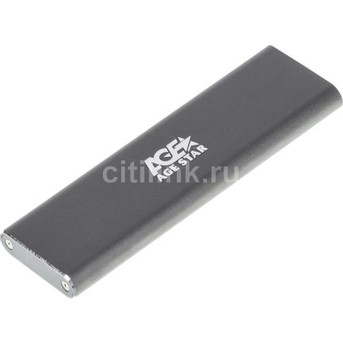 Внешний корпус для SSD AgeStar 31UBNV1C, серый