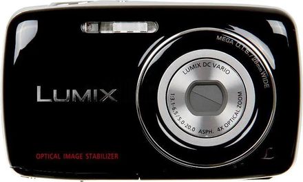 Цифровой компактный фотоаппарат Panasonic Lumix DMC-S1, черный