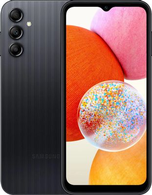 Смартфон Samsung Galaxy A14 4/64Gb,  SM-A145,  черный