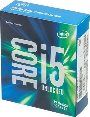 Процессор Intel Core i5 6600K, LGA 1151,  BOX [bx80662i56600k s r2l4]