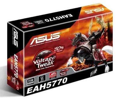 ASUS AMD Radeon HD 5770 512 GDDR5 Ret eah5770 2di 512md5 a 559896