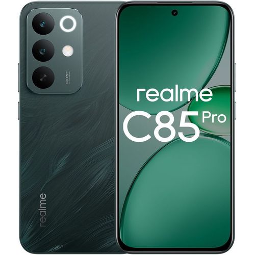 6.8" Смартфон REALME C85 Pro 6/128Gb, RMX5555, NFC, AMOLED, 120Гц, 7000мAч, темно-зеленый