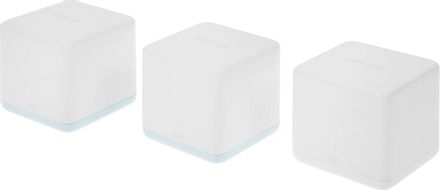 Бесшовный Mesh роутер MERCUSYS Halo H32G(3-pack),  Wi-Fi 5,  AC1200,  2.4/5ГГц, 1 LAN,  белый, 3 шт. в комплекте