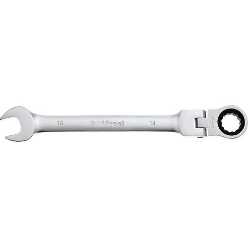 Ключ гаечный AV STEEL AV-315214, 14мм, трещоточный
