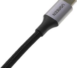 Кабель UGREEN US255, USB Type-C (m) - USB Type-C (m), 3м, серый / черный